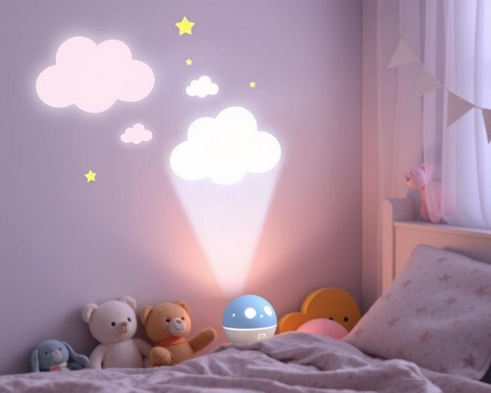 wolken projector lamp