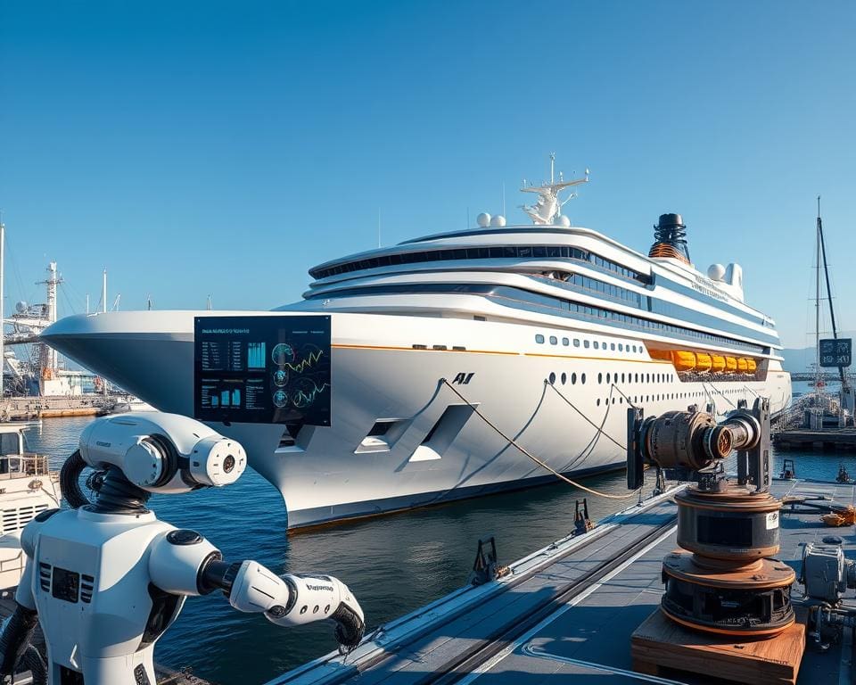 AI in onderhoud van cruiseschepen: Minder stilstand, meer efficiëntie