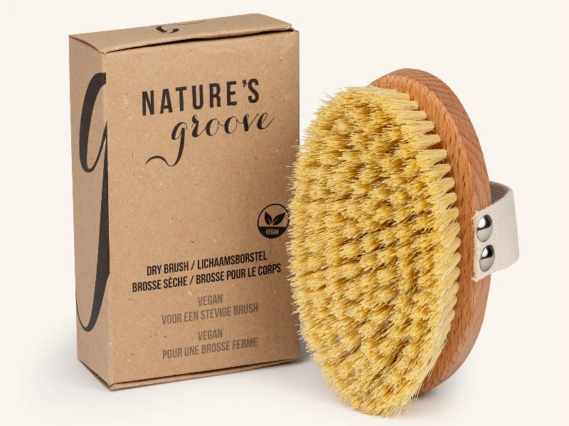 Jouw huid natuurlijk mooier met de FSC vegan dry brush