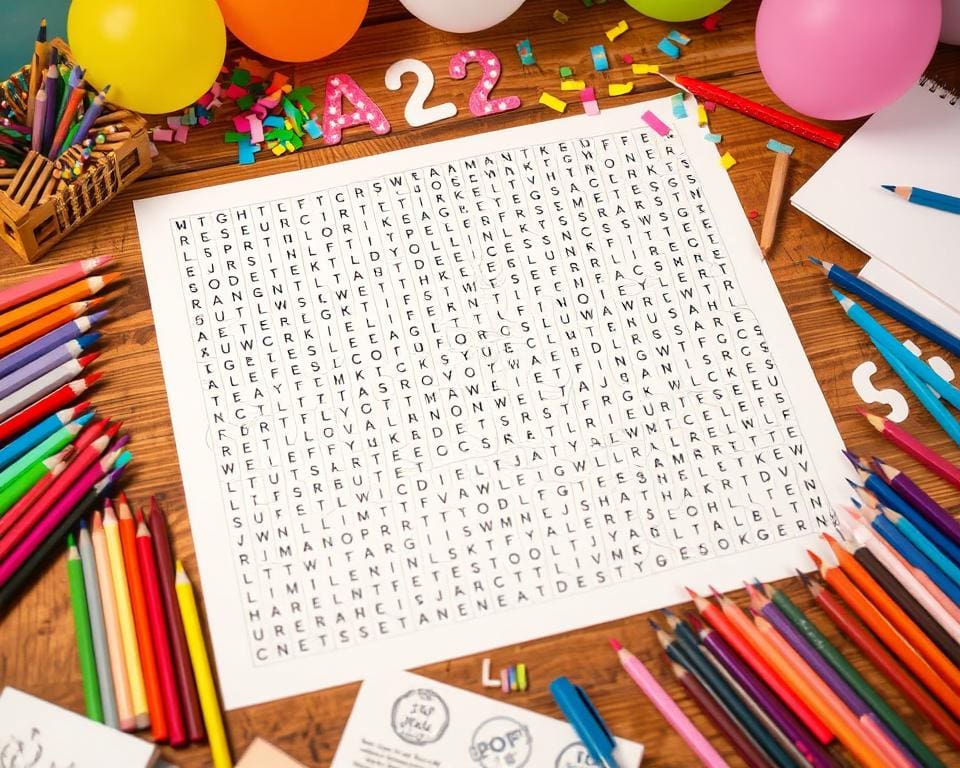 Creatieve woordzoekers maken voor elke gelegenheid.