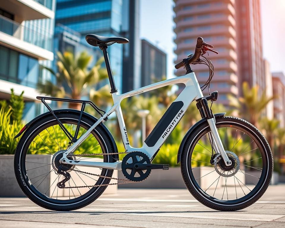 Elektrische fietsen met onderhoudsvrije kettingen