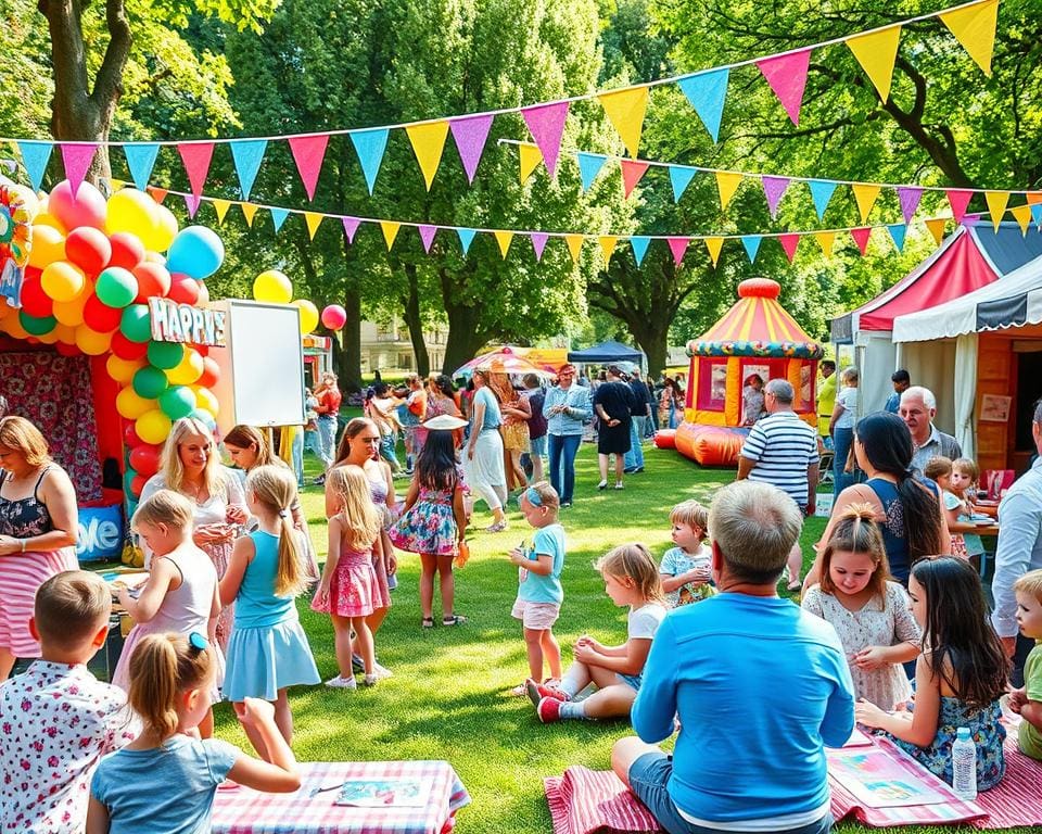 Kinderactiviteiten op festivals