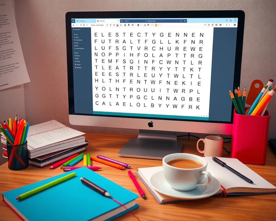 Woordzoekers online maken: tips voor beginners.
