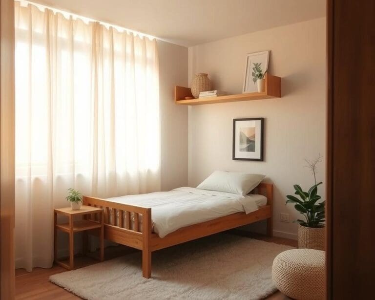 Hoe richt je een kleine slaapkamer slim in?