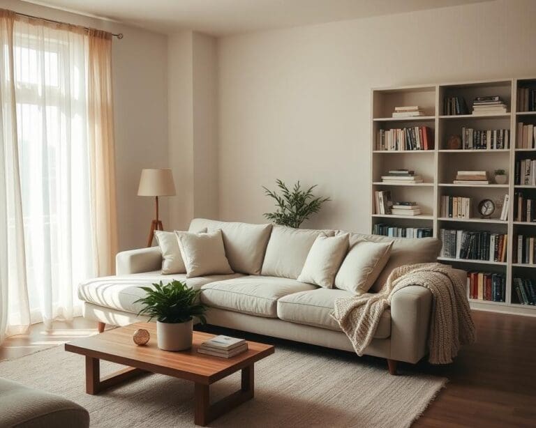 Hoe zorg je voor een rustige sfeer in de woonkamer?