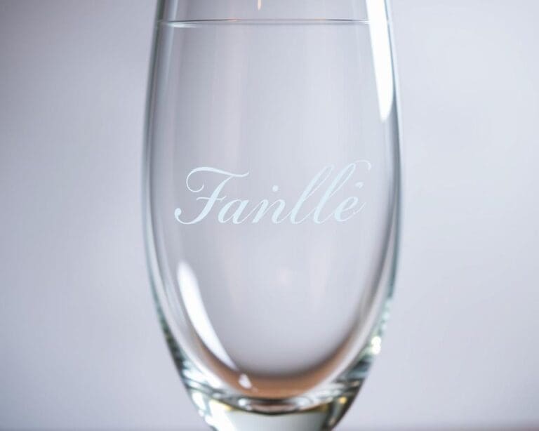 Kun je een champagneglas laten graveren met een naam?