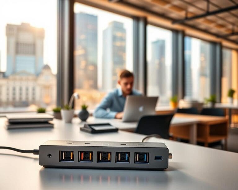 Wat is het belang van een USB-hub voor werknemers?