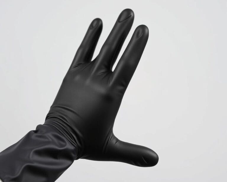 Wat maakt zwarte nitril handschoenen zo populair?