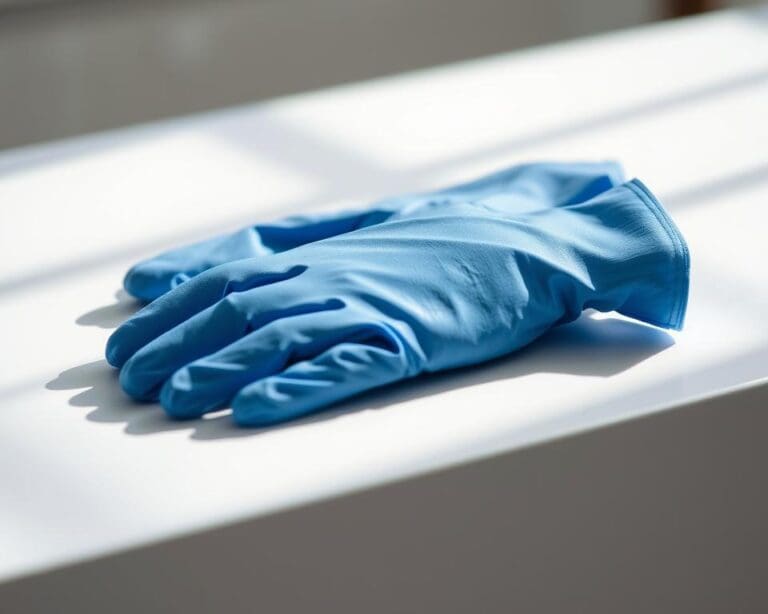 Comfort en veiligheid in één nitril handschoen