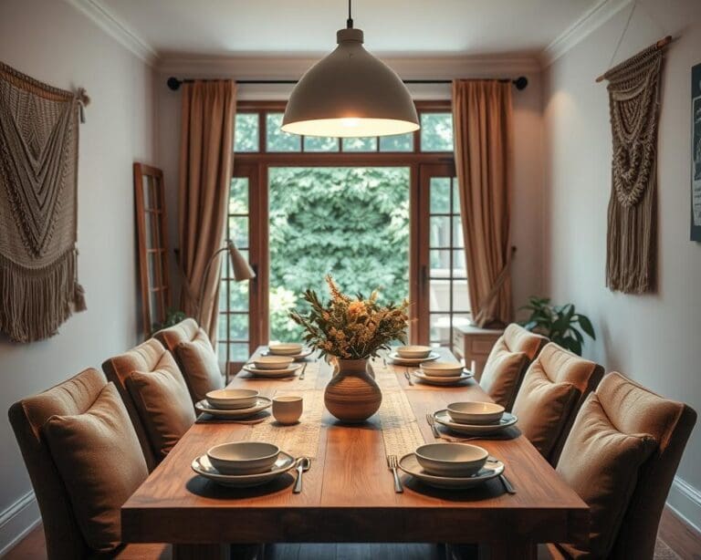 Hoe creëer je een gezellige eetkamer?