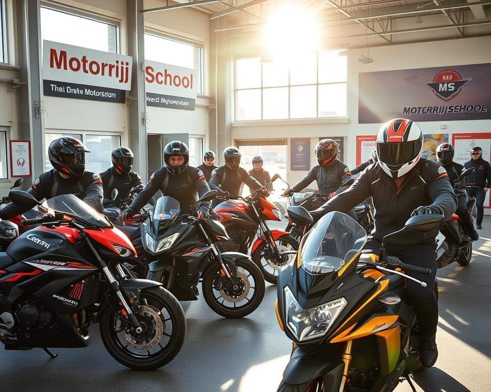 Welke motorrijschool in Rotterdam heeft de hoogste slagingskans?