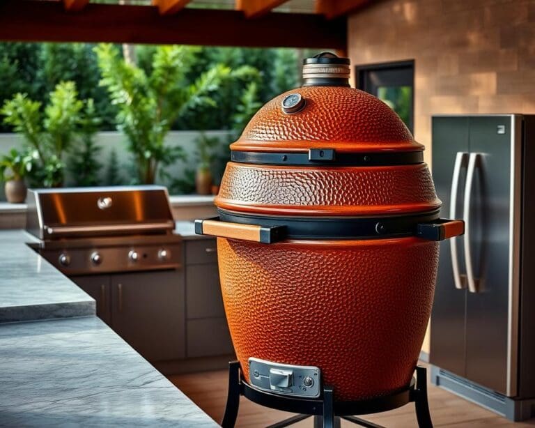 De kracht van een keramische kamado barbecue van Big Green Egg