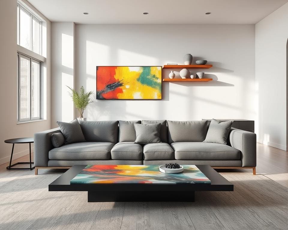 Hoe integreer je kunst in een modern interieur?