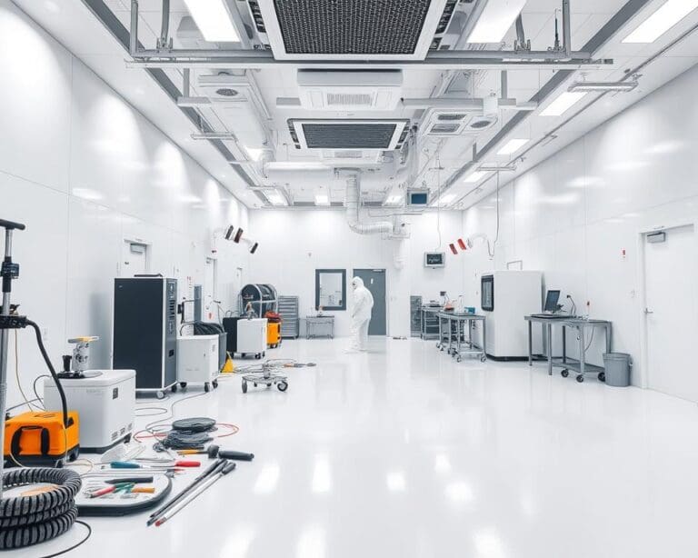 Kan elk oppervlak in een cleanroom gereinigd worden?