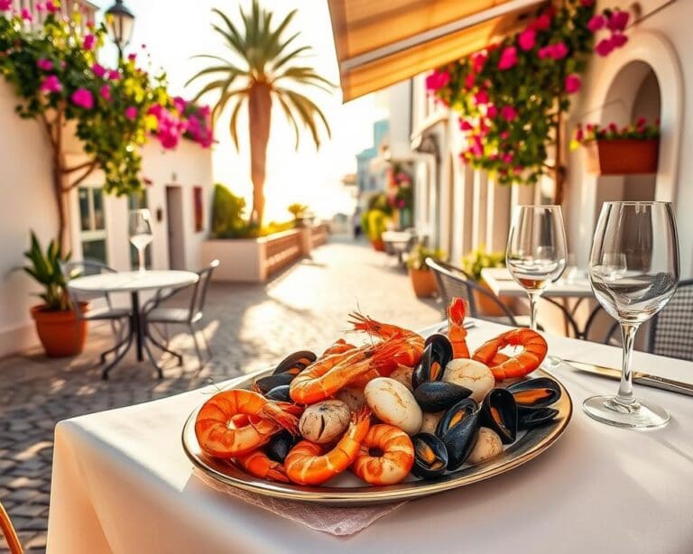 Waar eet je verse zeevruchten in Marbella?