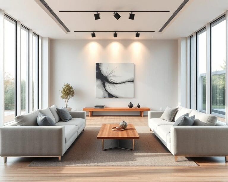 Wat is een slimme indeling voor een lange woonkamer?