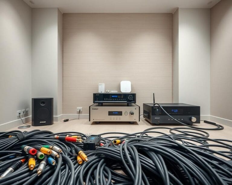 Welke bekabeling is nodig voor multiroom audio?