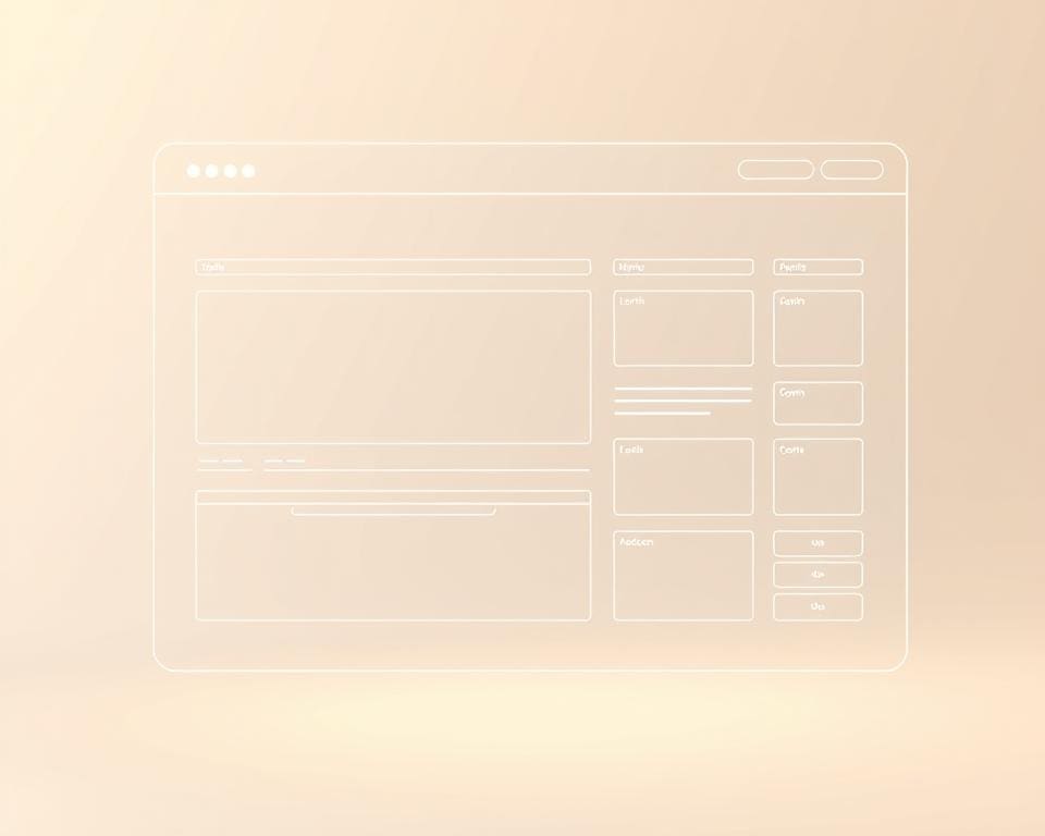 intuïtieve wireframe