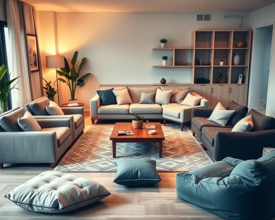 Alternatieven voor bank in woonkamer