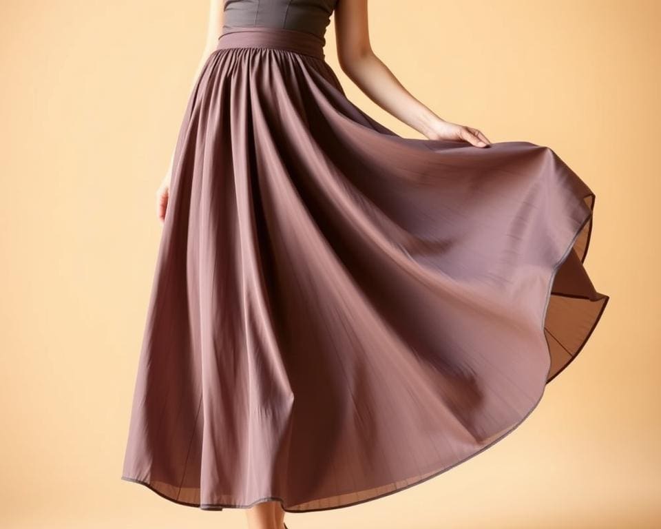 Flatterende kleding met midi-rokken