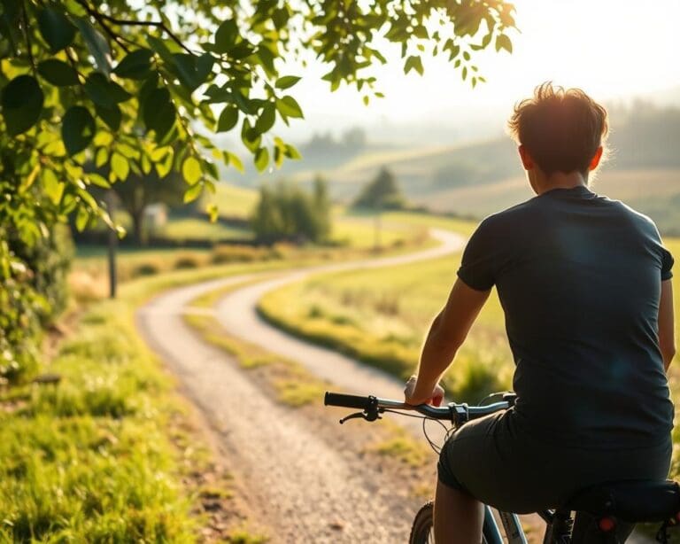Helpt fietsen tegen piekeren?