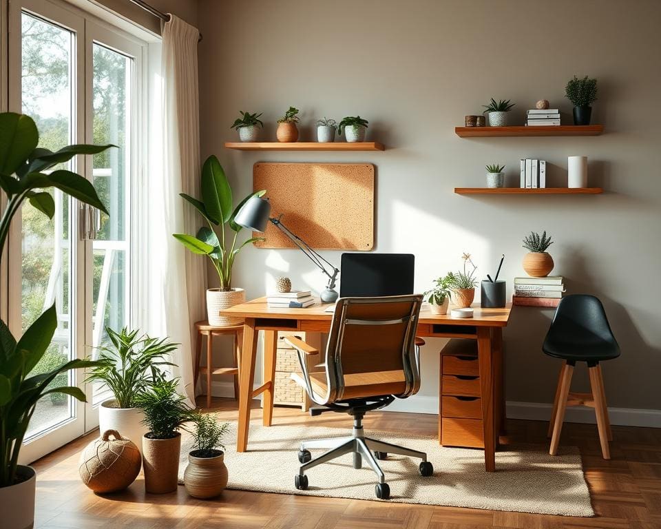 Hoe maak je een ecologisch verantwoorde werkkamer?