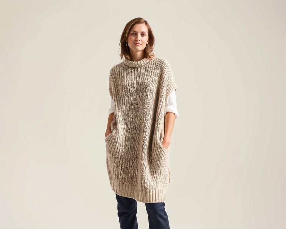 Hoe stijl je een oversized vest?