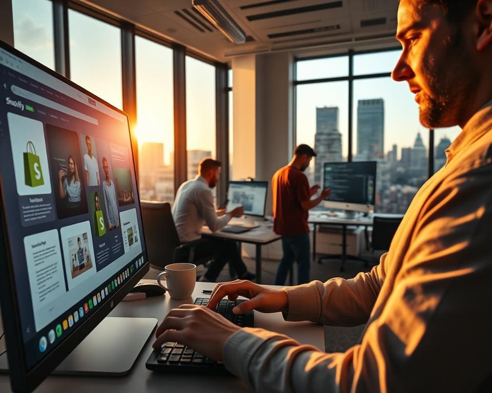 Shopify webshop ontwikkeling