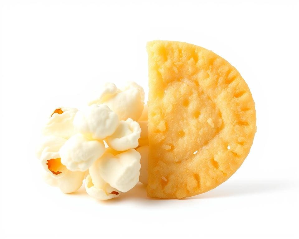Wat is gezonder: popcorn of rijstwafel?