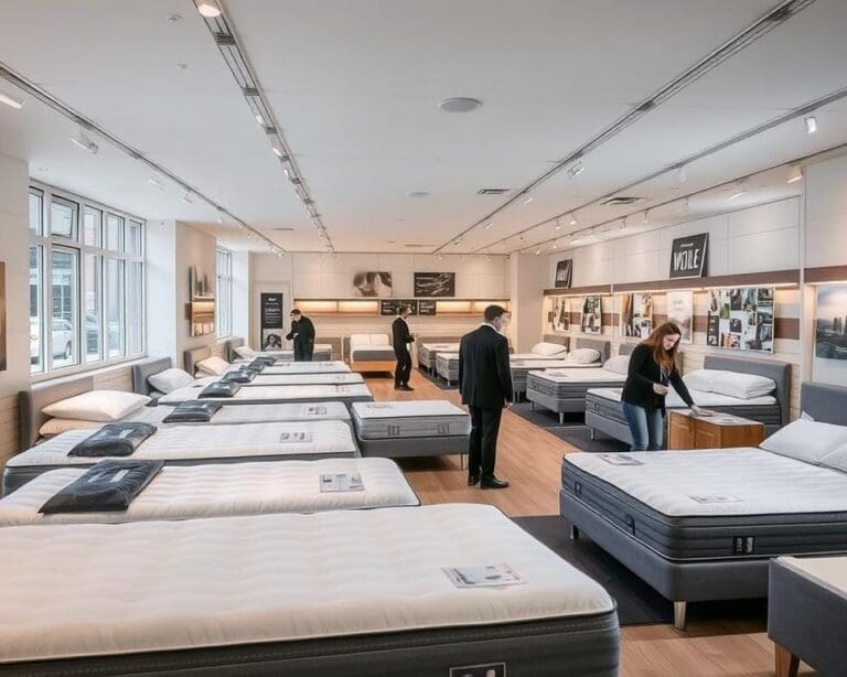 Wat is het voordeel van bedden testen in de showroom?