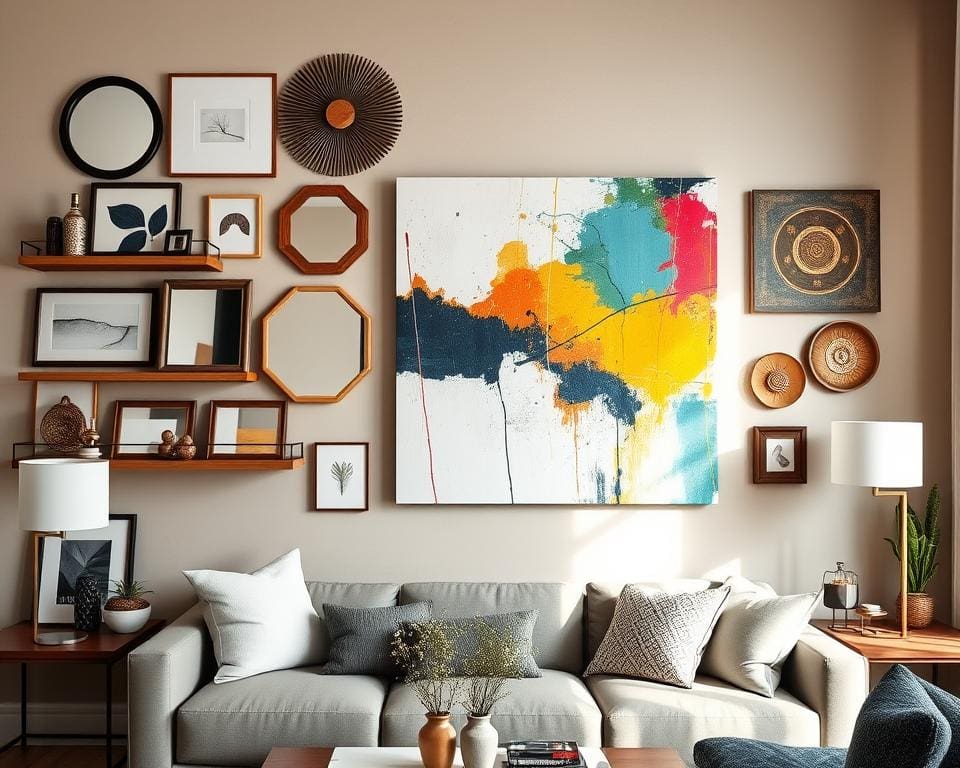 Wat zijn originele ideeën voor wanddecoratie?