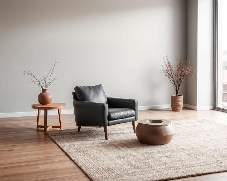 Wat zijn subtiele accenten voor een monochroom interieur?