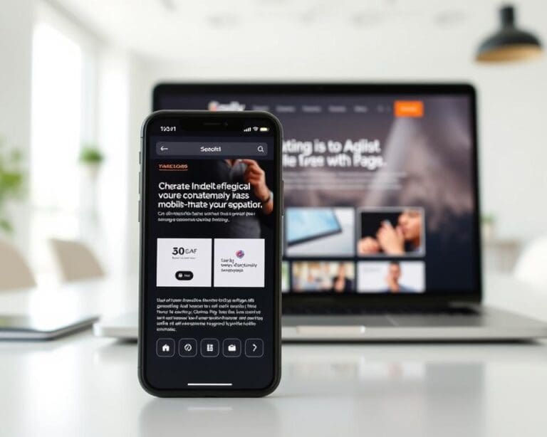 Website optimaliseren voor mobiel gebruik