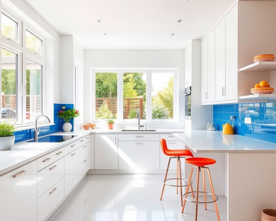 accentkleuren keuken