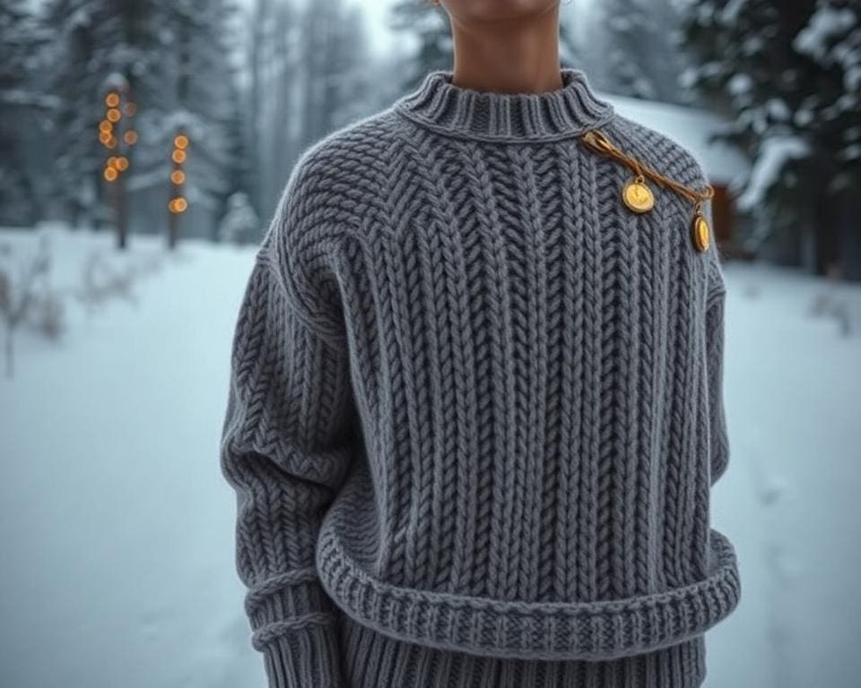 kan een wollen vest een winterjas vervangen