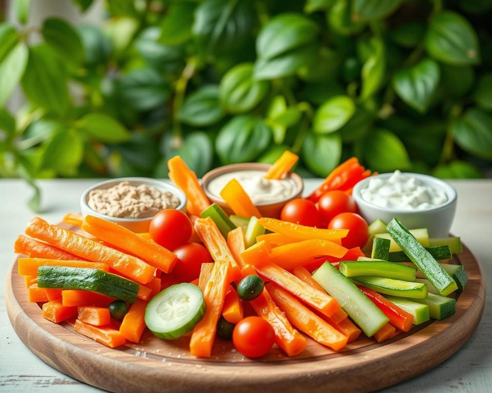 kindvriendelijke groente snacks