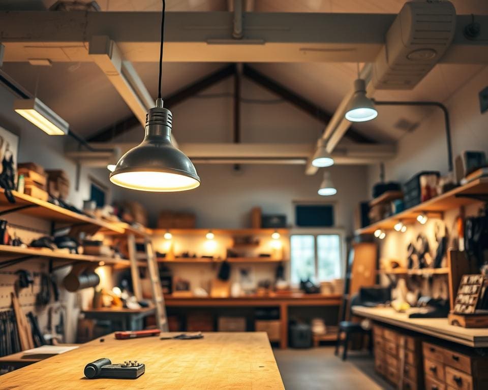 De juiste verlichting voor je klusruimte