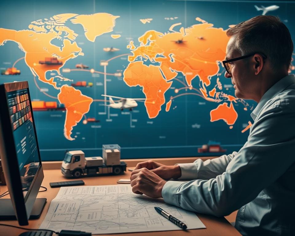 Hoe plant een transportplanner internationale ritten?