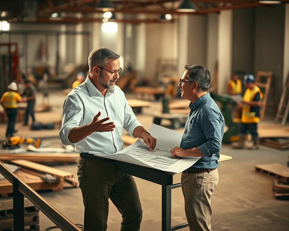 Hoe verloopt samenwerking tussen architect en uitvoerder?