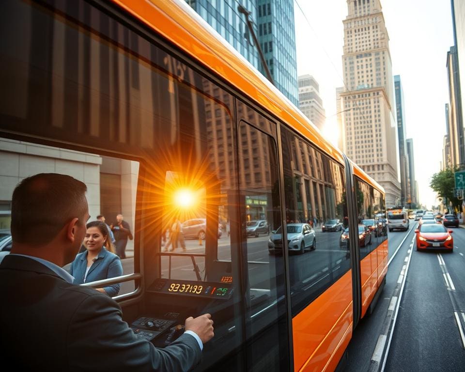 Hoe werkt een trambestuurder in de stad?