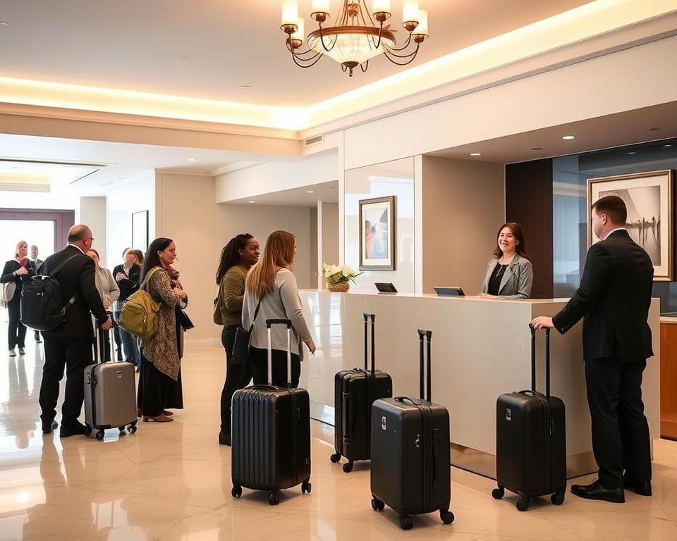 Hoe werkt het check-in en check-out proces?