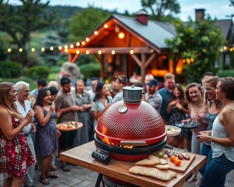 Hoe wordt buiten koken een feest met Kamado Joe?