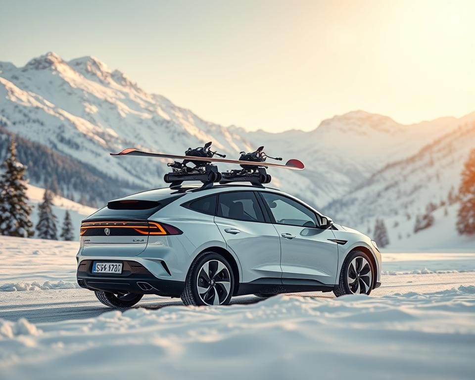 Kan een elektrisch voertuig ook op wintersport?