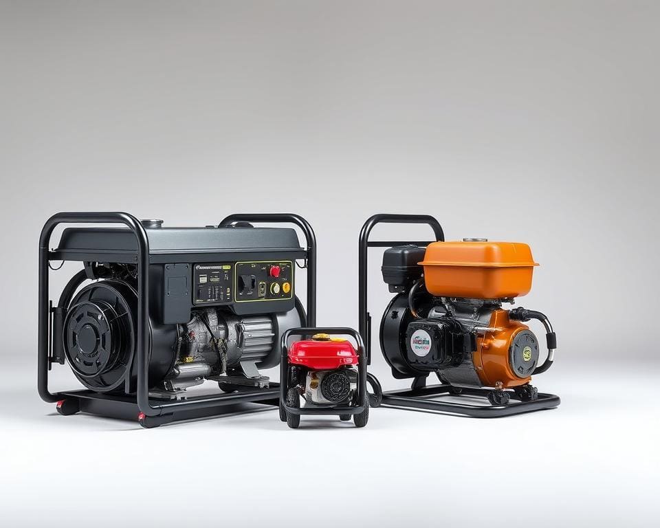 Wat is het verschil tussen een diesel- en benzinegenerator?