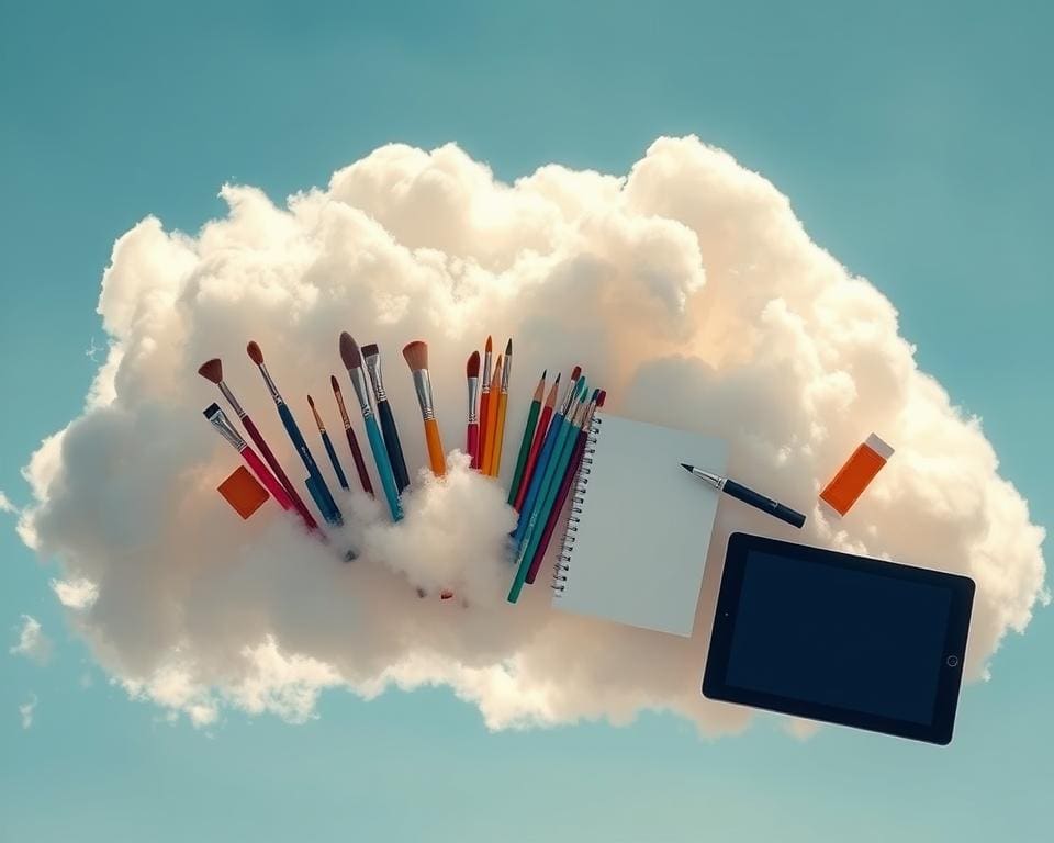 Welke cloud is ideaal voor creatievelingen?