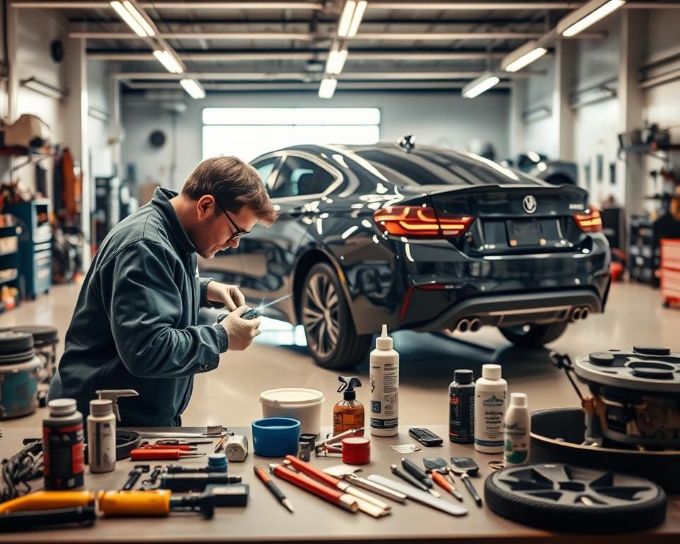 autolak reparatie zonder spuiten