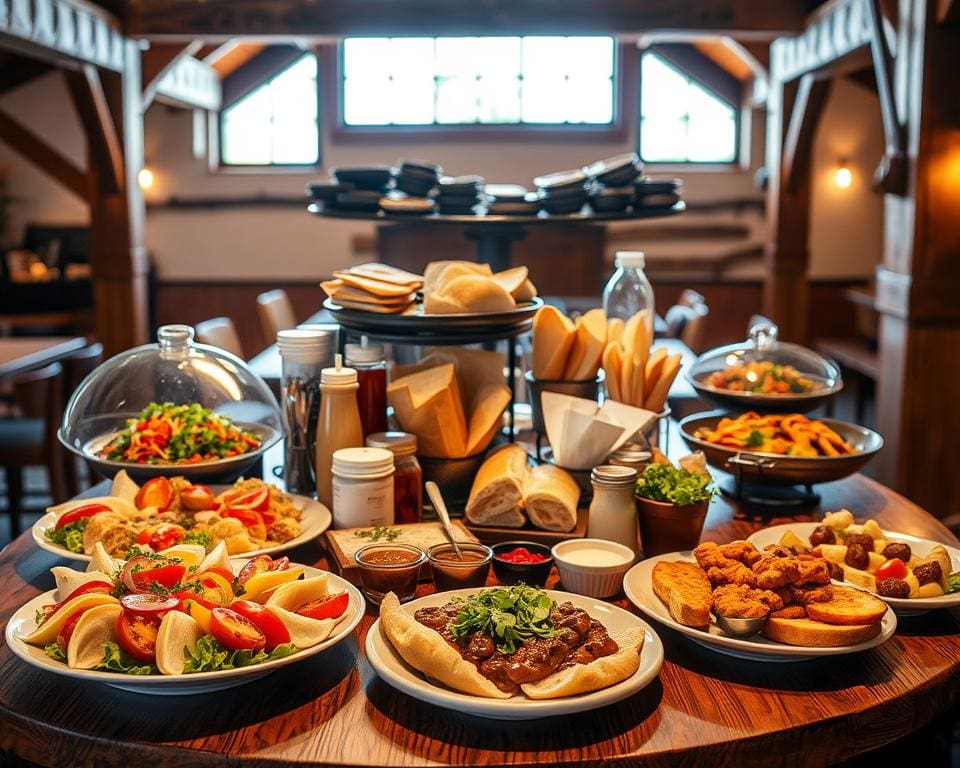 buffet menu ideeën