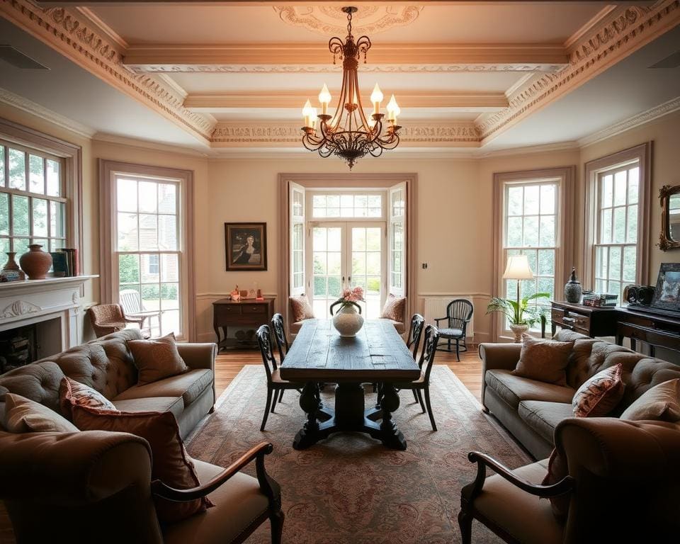 inrichting erfgoedwoning B&B