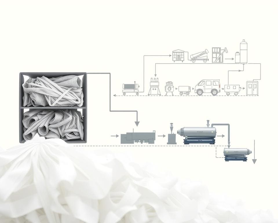 polyester recycling proces