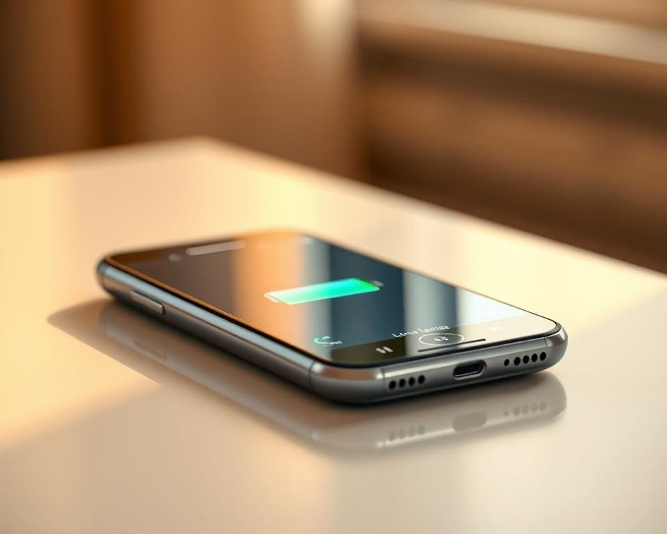 smartphone met lange accuduur